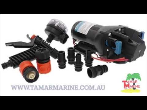 Tamar Marine -  Product: How to install and use - Jabsco HOTSHOT 4.0 HD Deckwash Pump Kit