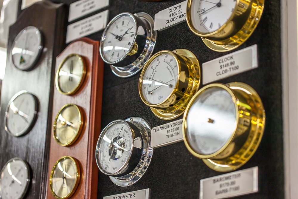 Clocks and barometers