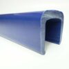 Trailer Skid - Teflon Bumper Block - Blue - Internal Size: W55xh50mm