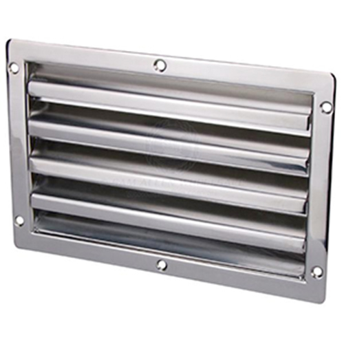 Stainless Steel Louvre Vent - Large