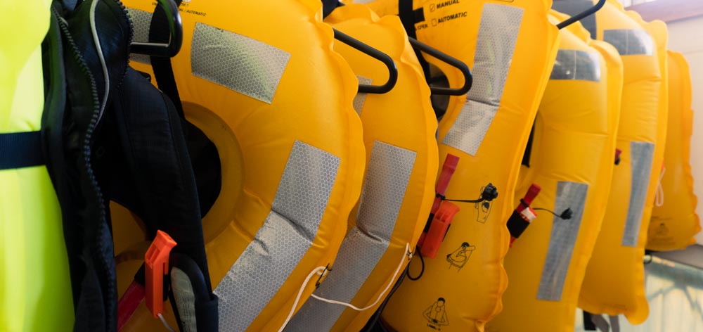Life Jacket Servicing - Tamar Marine: Boating, Fishing & Marine Gear