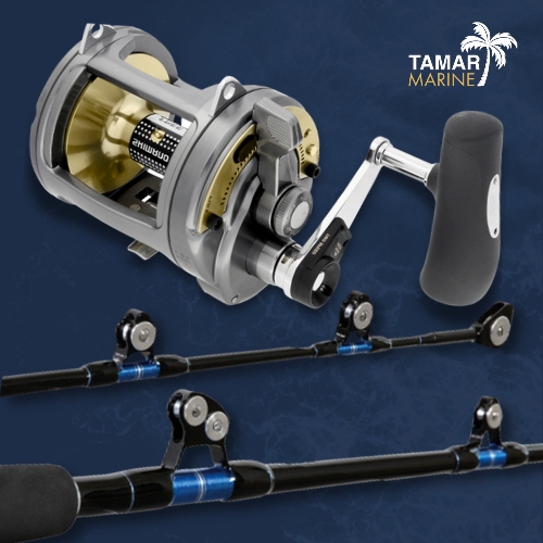 Shimano Tyrnos 50 and Full Rolled Tag Em Combo