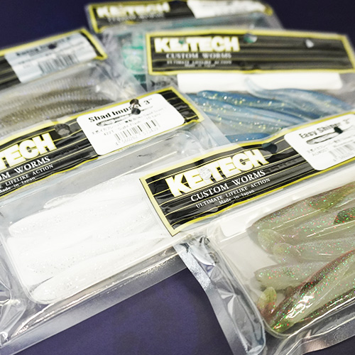 Keitech Soft Plastics - 5 Pack