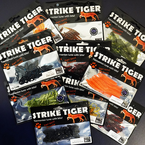 Strike Tiger Soft Plastics - 10 Pack