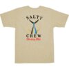 SALTY CREW TAILED TEE KHK MED