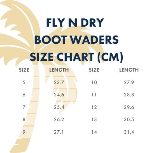 Fly N Dry Hardsole Wader Boot
