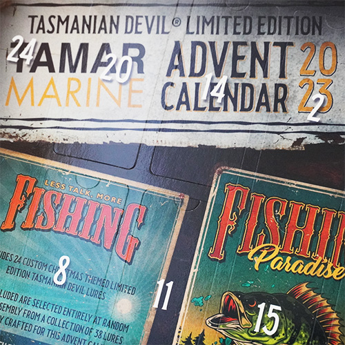 2023 Fishing Tackle Advent Calendar Fishing Lures Set Fishing Gear