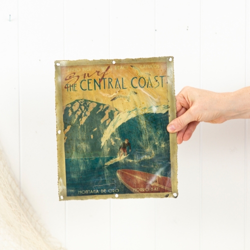 Central Coast Surf Metal Print