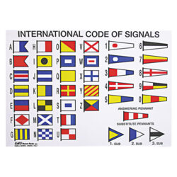 Label - Stick on International Code Flag