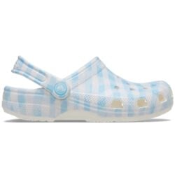 Crocs Classic Kids Clog - Blue Gingham
