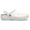 CROCS CLOG LINED WHT M3/W5