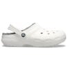 CROCS CLOG LINED WHT KIDS 8