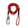 ROD LEASH 1.2M BRAIDED SOLID RED
