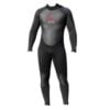 STEAMER MEN BALLISTIC 4/3 BLACK 3XL