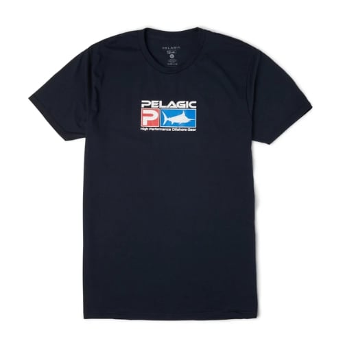 PELAGIC T/S PREMIUM DELUXE NAVY 3XL PELAGIC T/S PREMIUM DELUXE NAVY 3XL