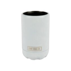 Good Vibes Co. Can Cooler - Ice White