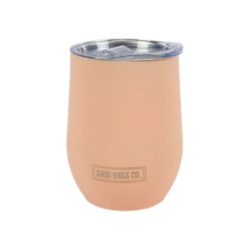 Good Vibes Co. Wine Tumbler - Terra Blush