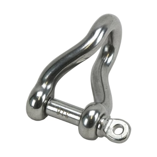 Stainless Steel Shackle - Twisted