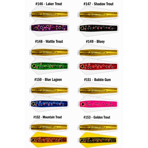 2026 Tasmanian Devil 13.5G New Colours