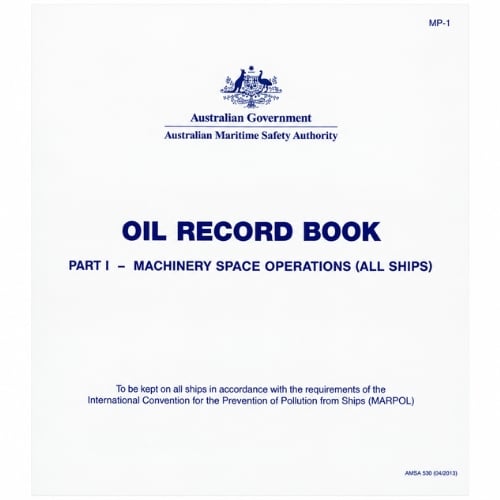 Oil Record Book Part |